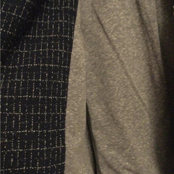 Navy & White Knit Anthropologie Blazer - Picture 4 of 9